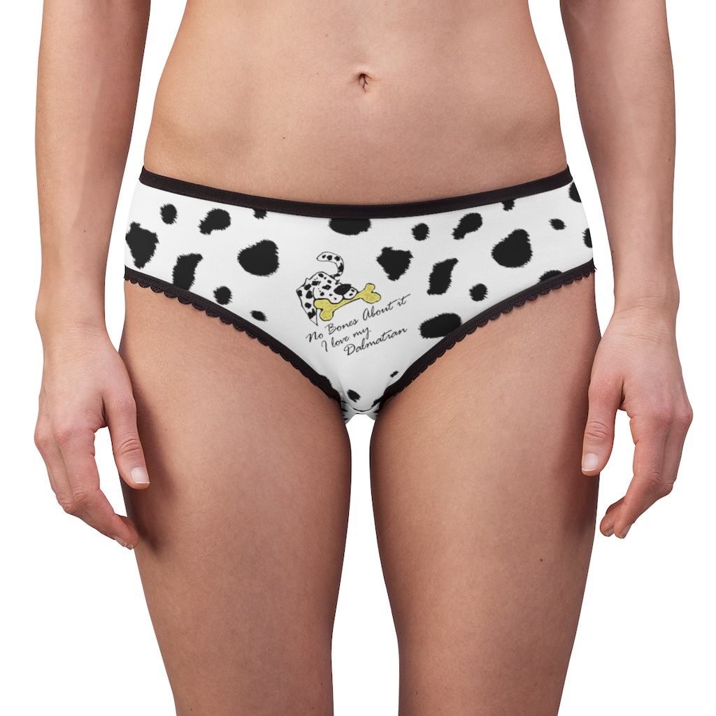 Womens Briefs - Dalmatian Black Spotted pic